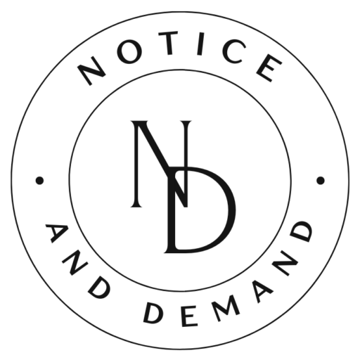 Notice And Demand