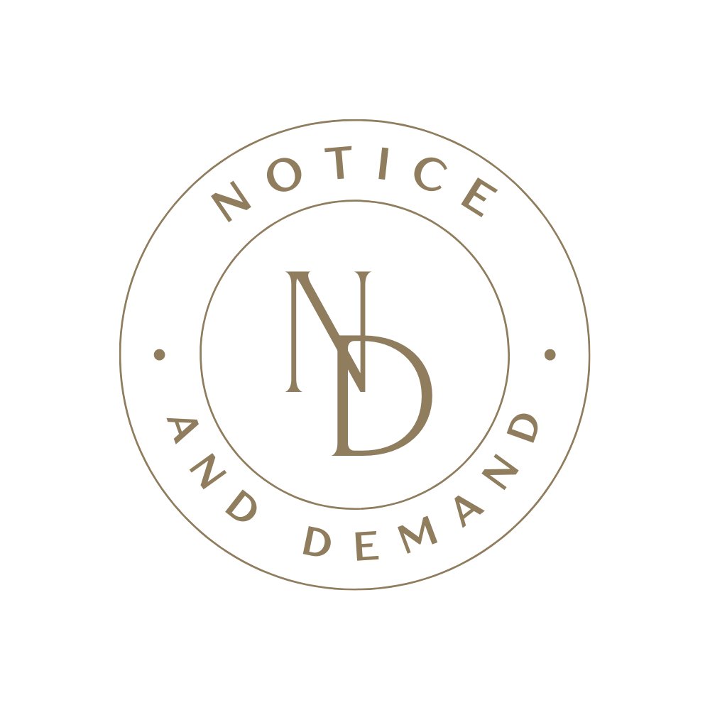 Notice And Demand