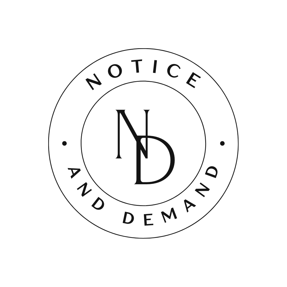 Notice And Demand